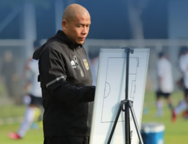 Pelatih Timnas Indonesi U-17 Nova Arianto.  [Instagram]